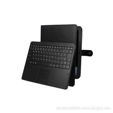 YS23 Bluetooth Keyboard with Touch Pad Folio Case for Motorola Xoom2